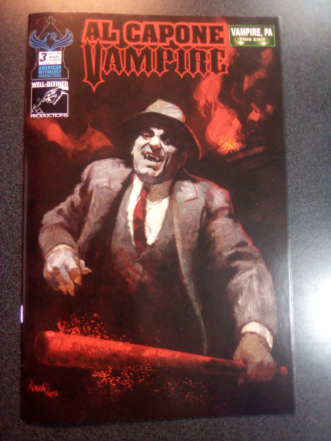 Al Capone Vampire #3 Cover A Wheatley