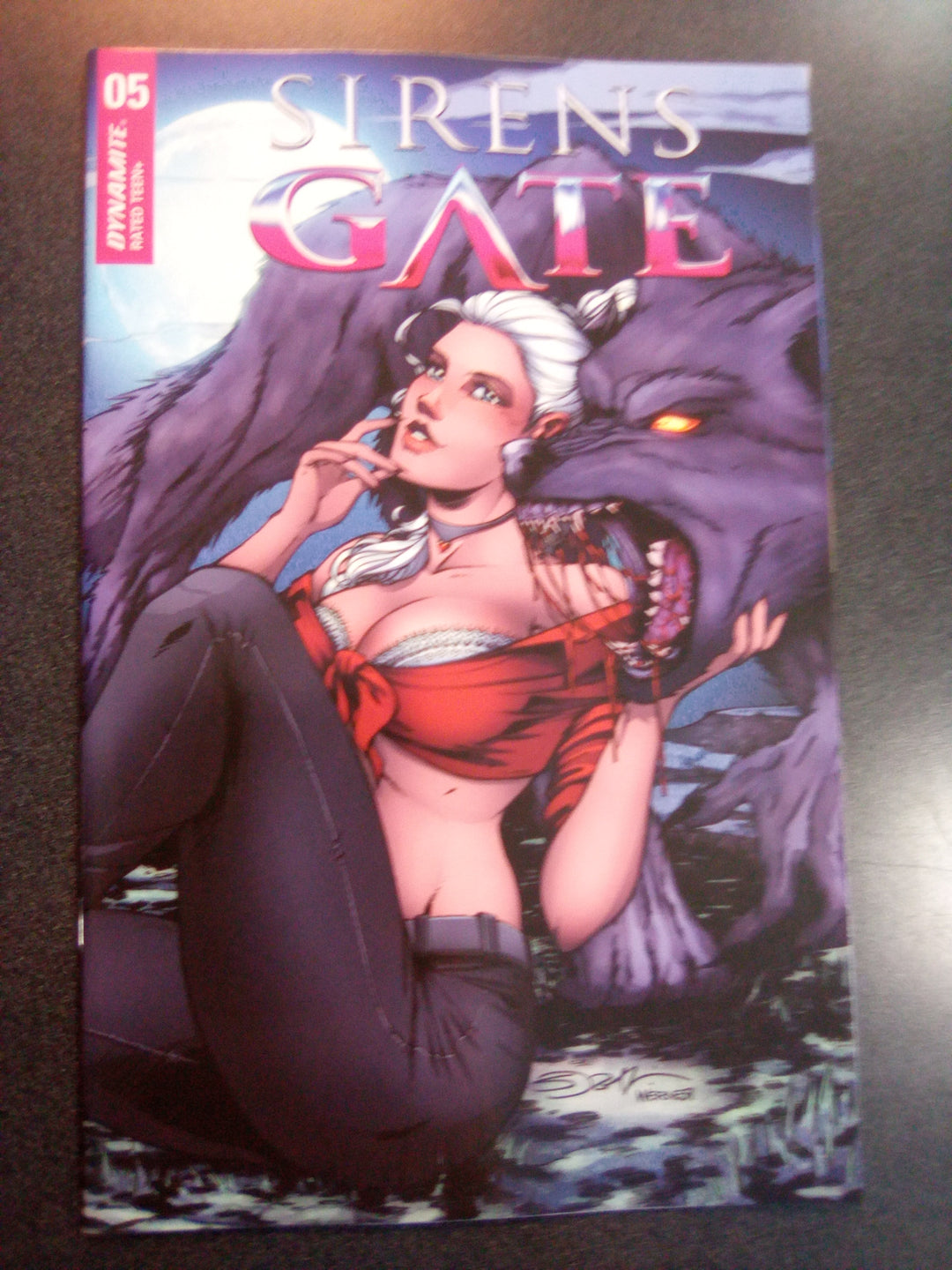 Sirens Gate #5 Cover C 15 Copy Variant Edition Sungh Werewolf Original