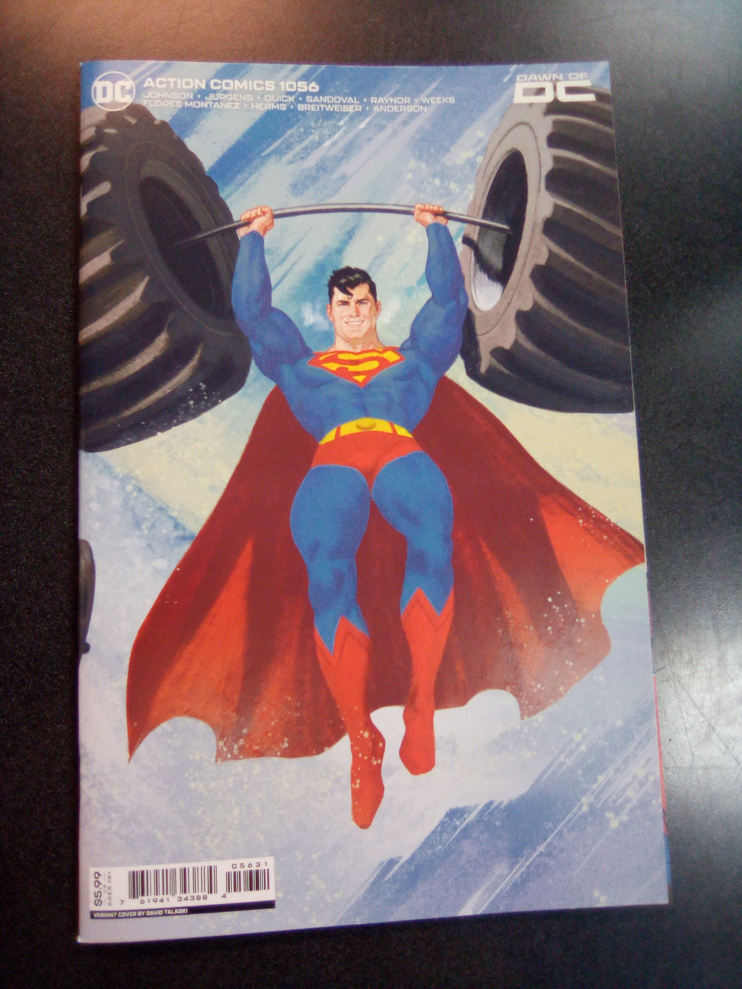 Action Comics #1056 Cover C David Talaski Card Stock Variant