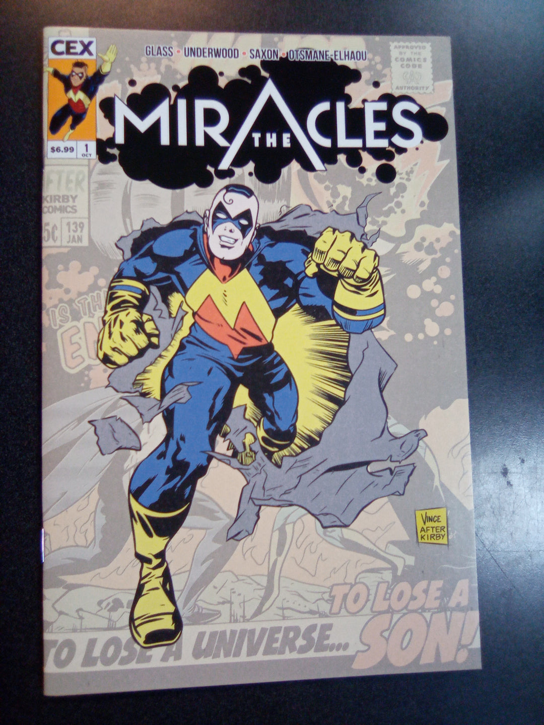 Miracles #1 (Of 4) Cover B Vince Underwood Variant