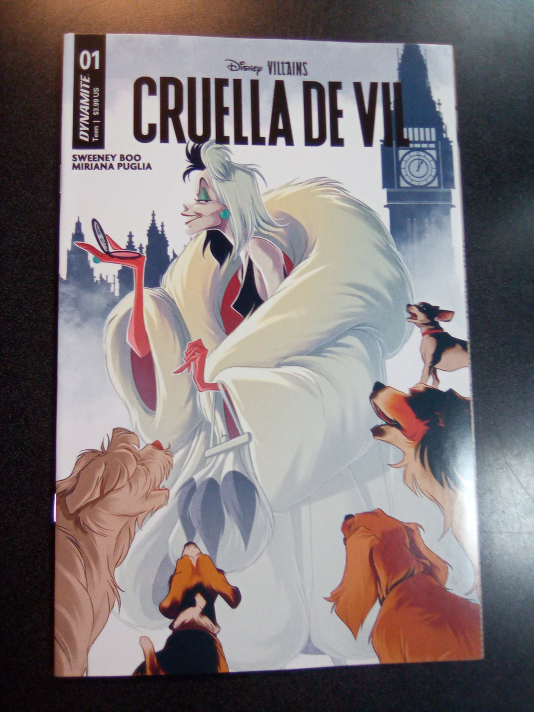 Disney Villains Cruella De Vil #1 Cover A Boo
