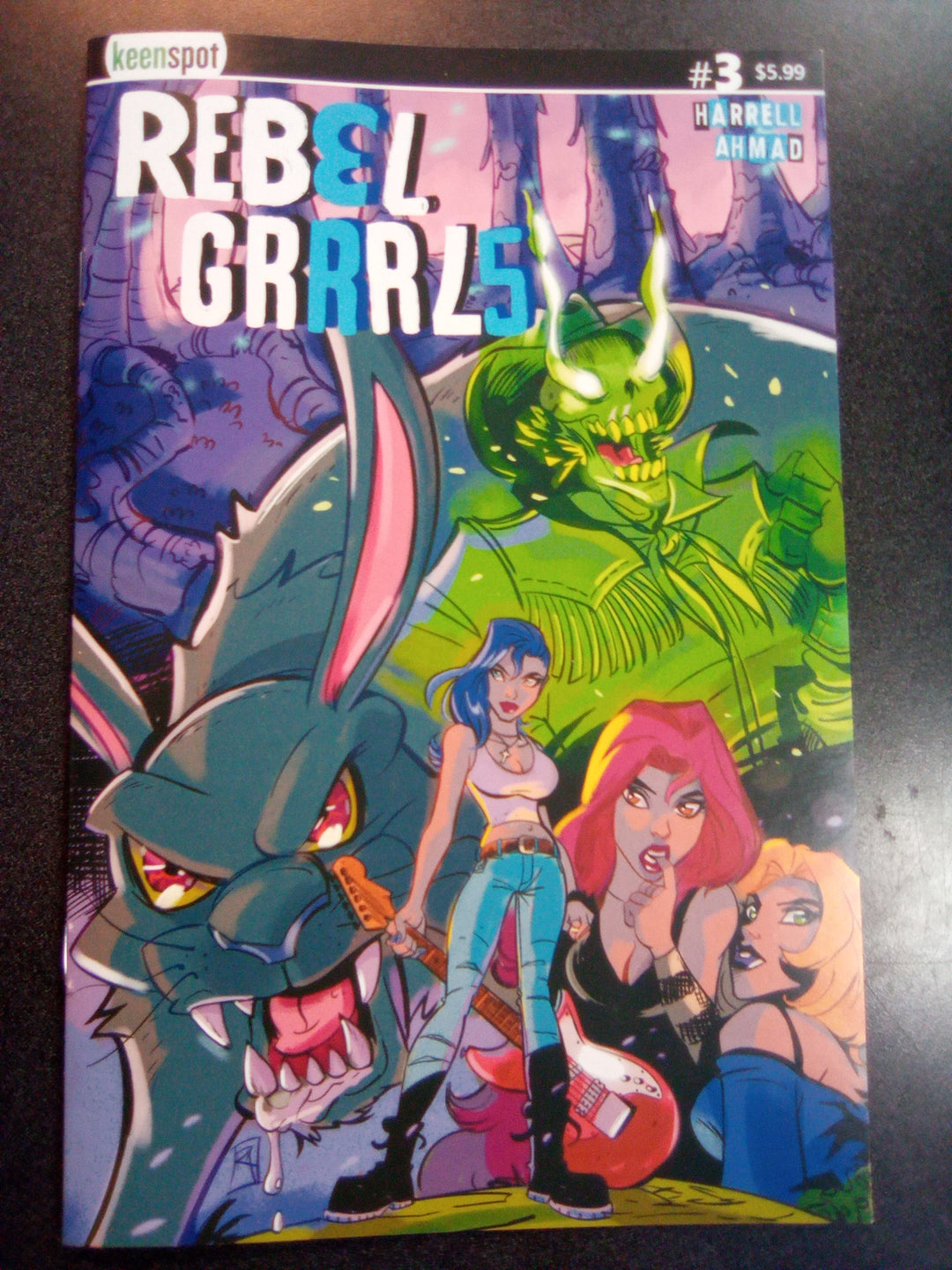 Rebel Grrrls #3 Cover A Robert Ahmad