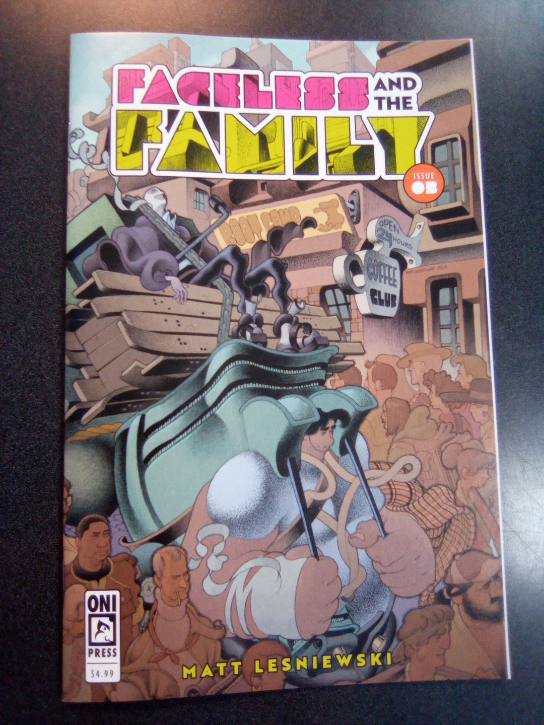Faceless And The Family #3 (Of 4) Cover A Matt Lesnieswki & Dave Stewart