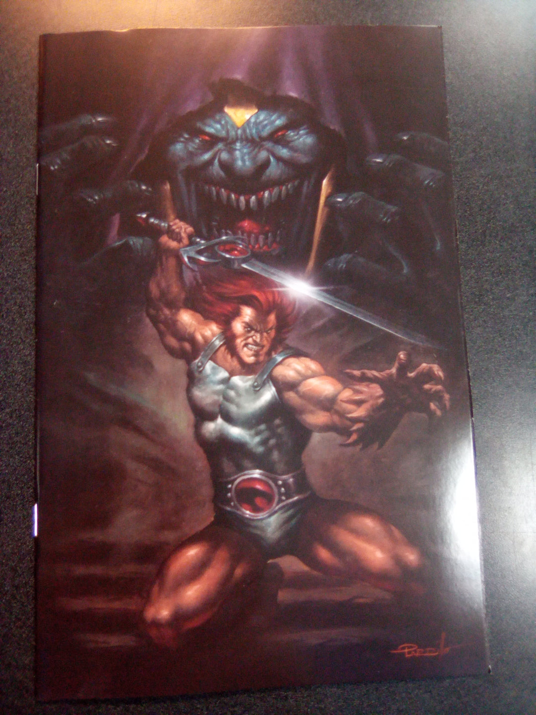 Thundercats #1 Cover ZB 200 Copy Variant Edition Parrillo Virgin