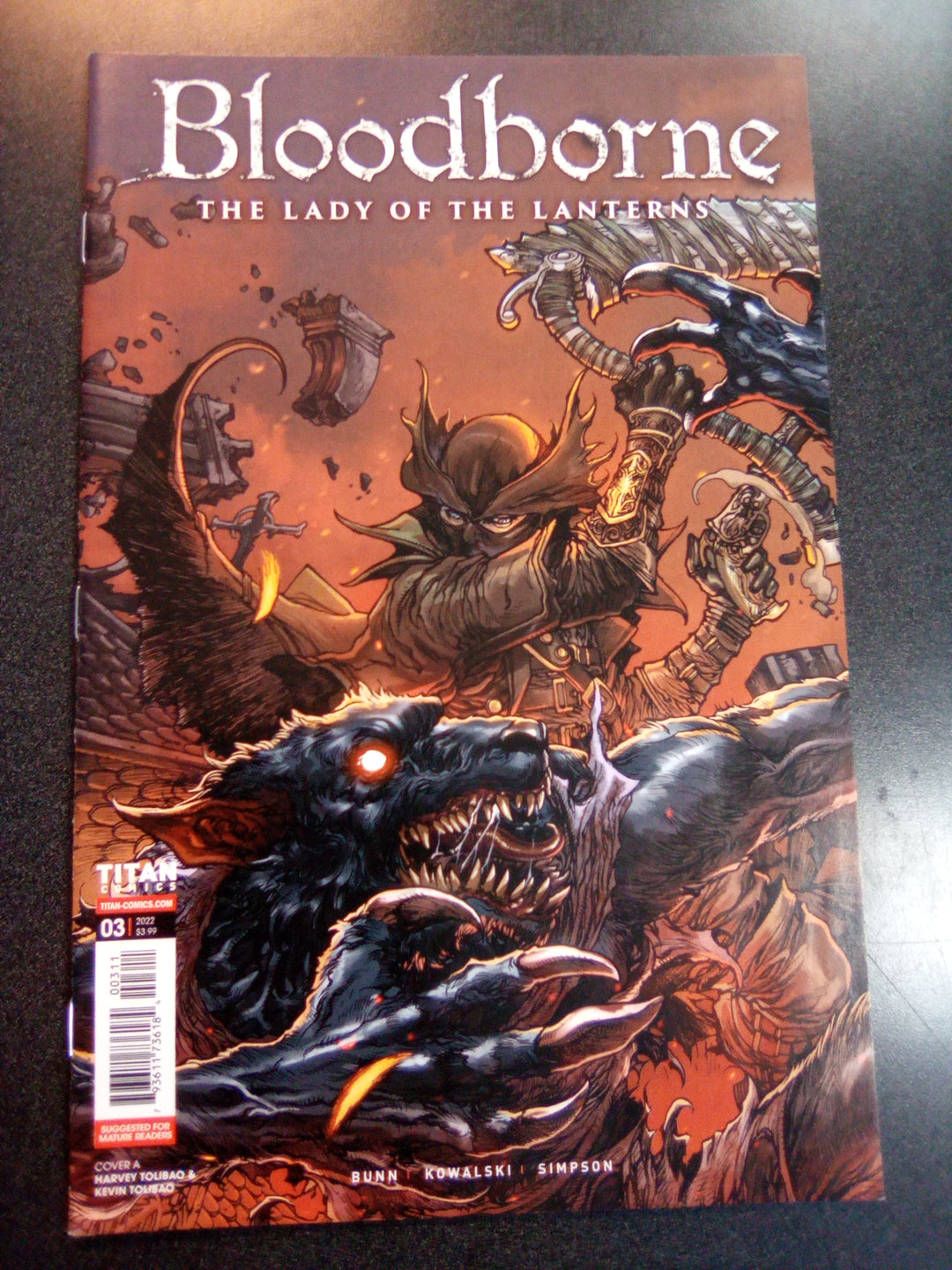 Bloodborne Lady Of Lanterns #3 Cover A Tolibao (Mature)