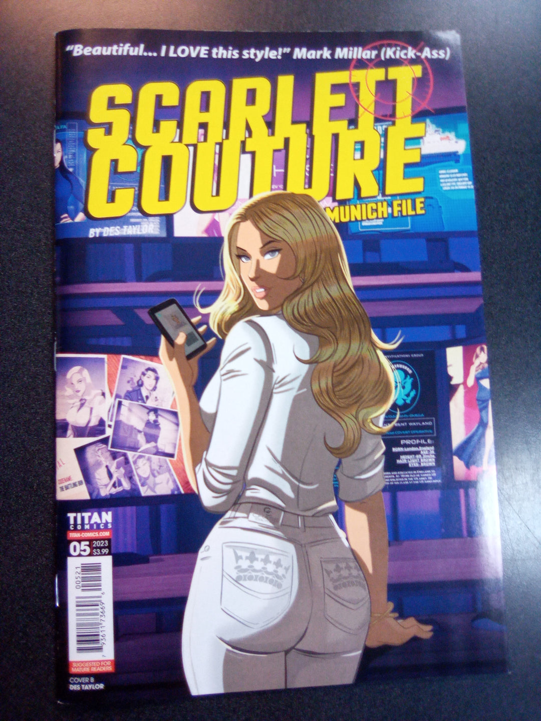 Scarlett Couture Munich File #5 (Of 5) Cover B Taylor