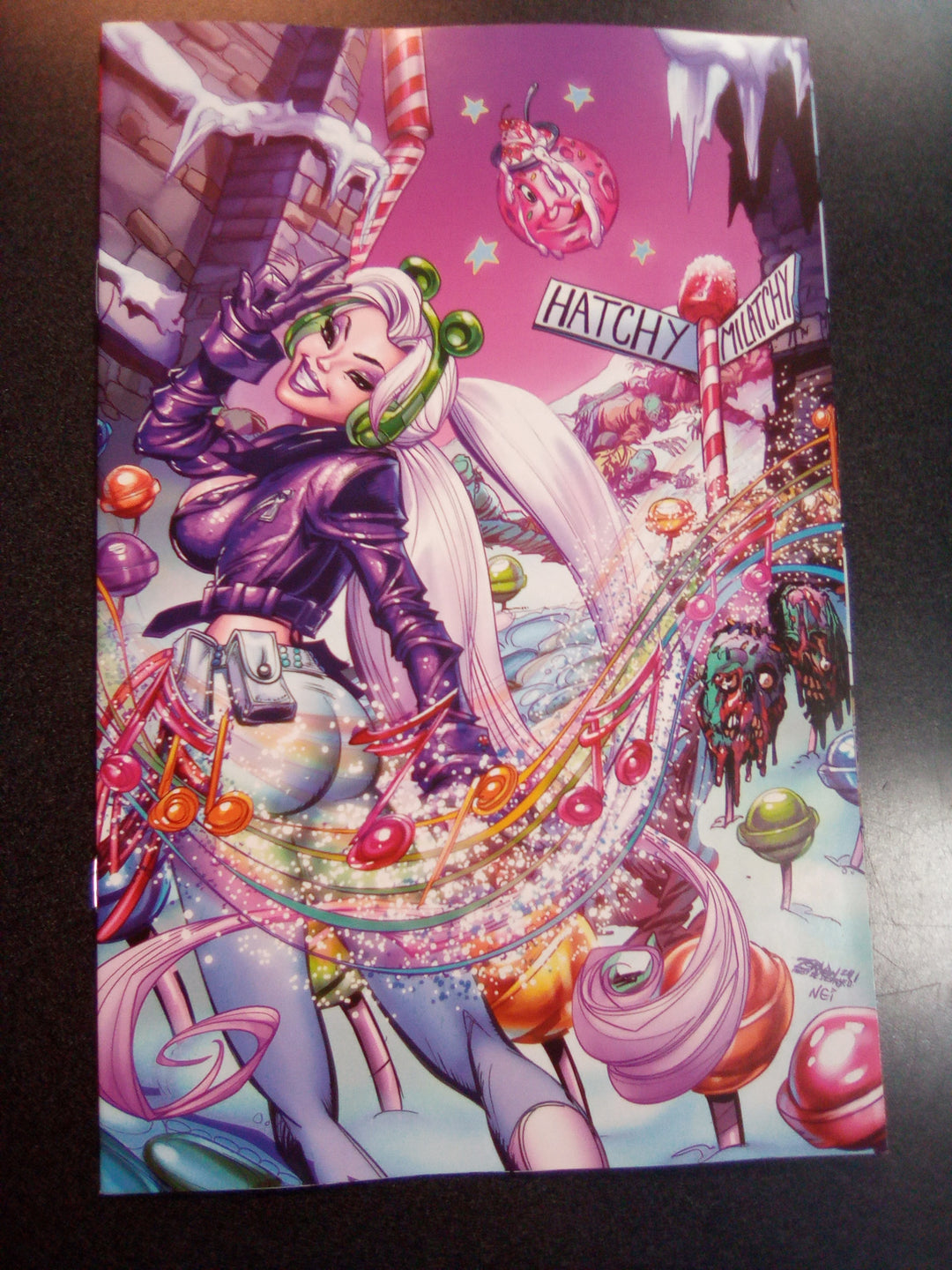 Sweetie Candy Vigilante Volume 2 #1 Cover O 7 Copy Foc Variant Edition Zorno