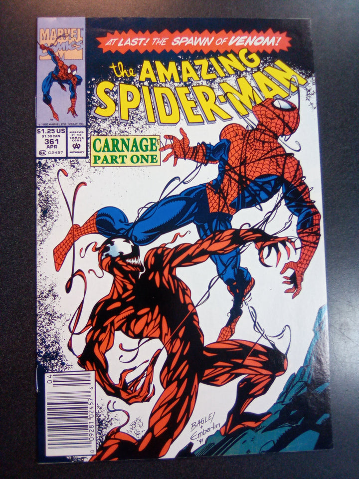 Amazing Spider-Man #361 (Newsstand) NM-