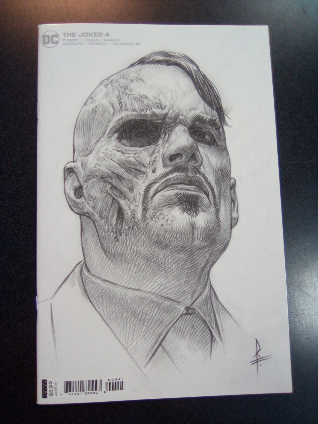 The Joker #4 1:25 Federici Sketch Variant