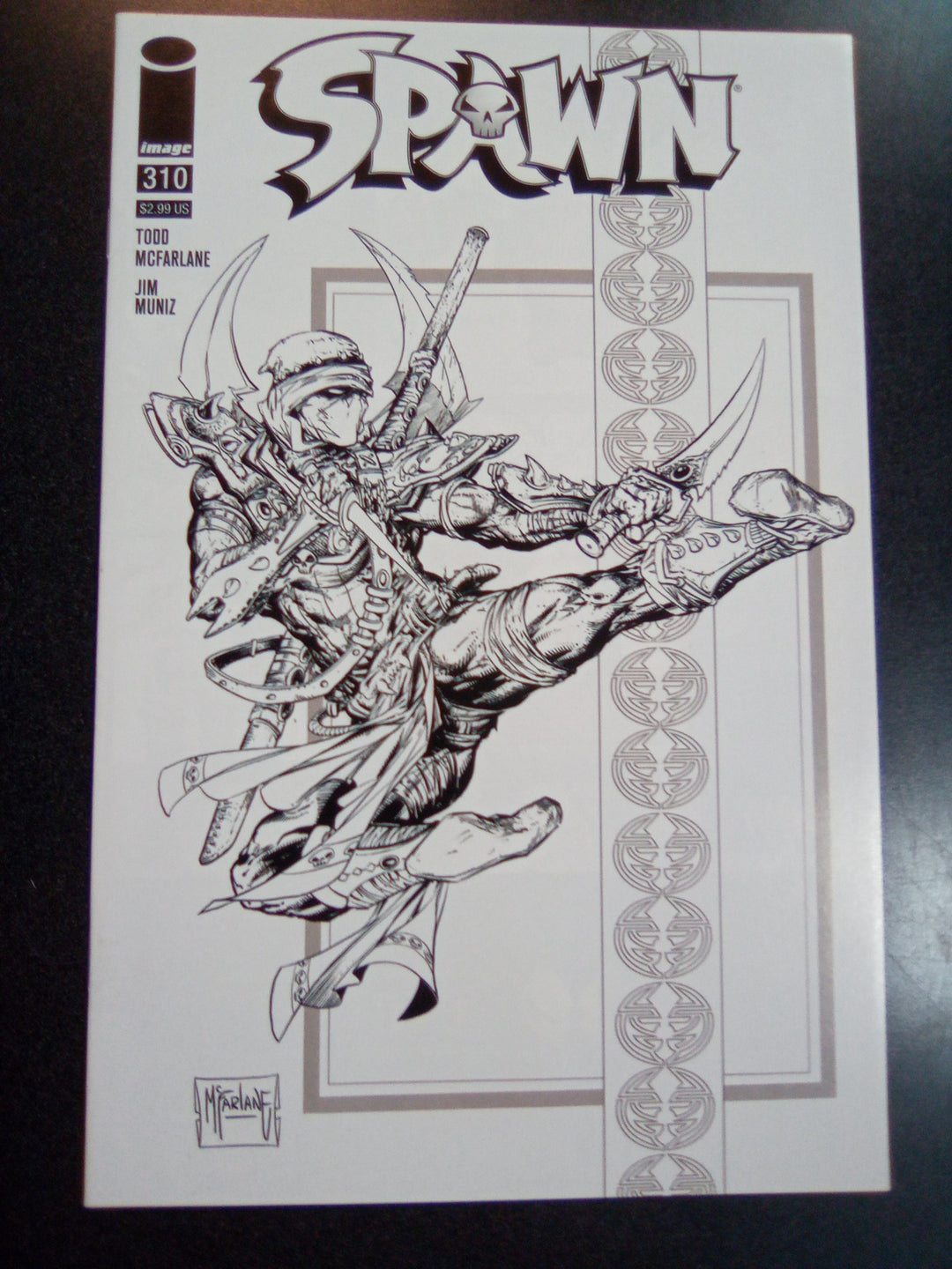 Spawn #310 1:5 Sketch Variant