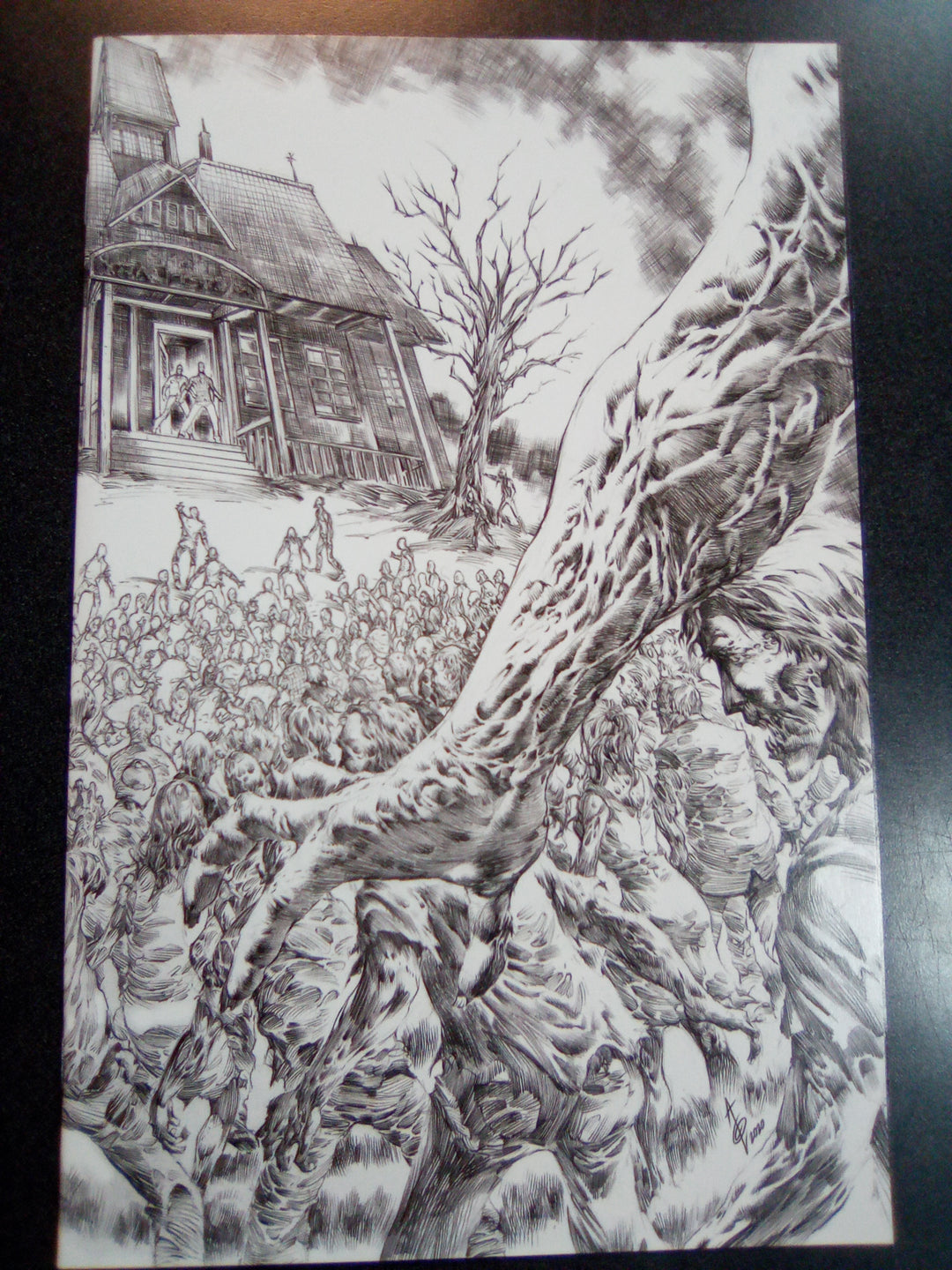 Dead Day #1 Alan Quah Wraparound Sketch Variant