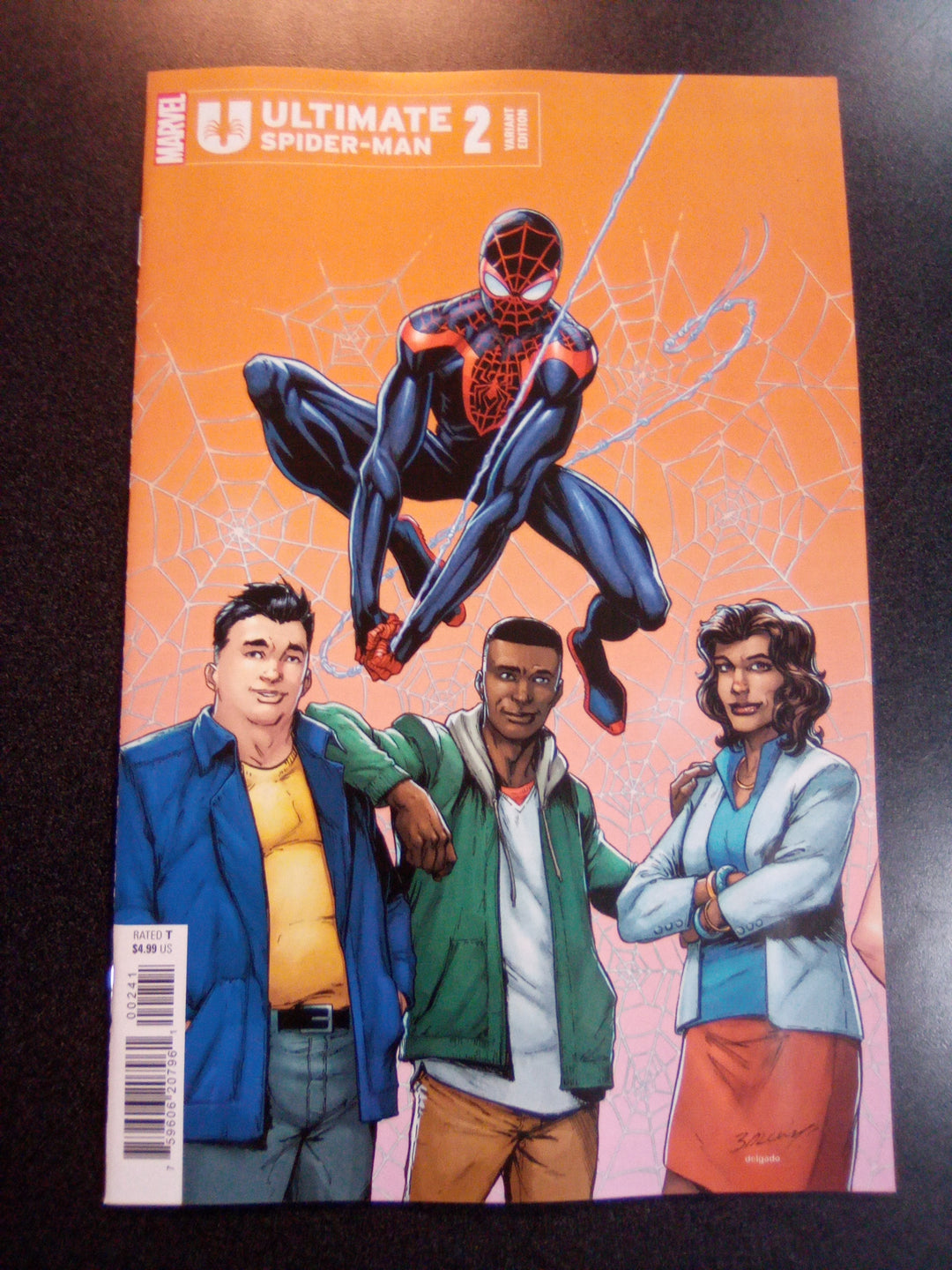 Ultimate Spider-Man 2 Mark Bagley Connecting Variant