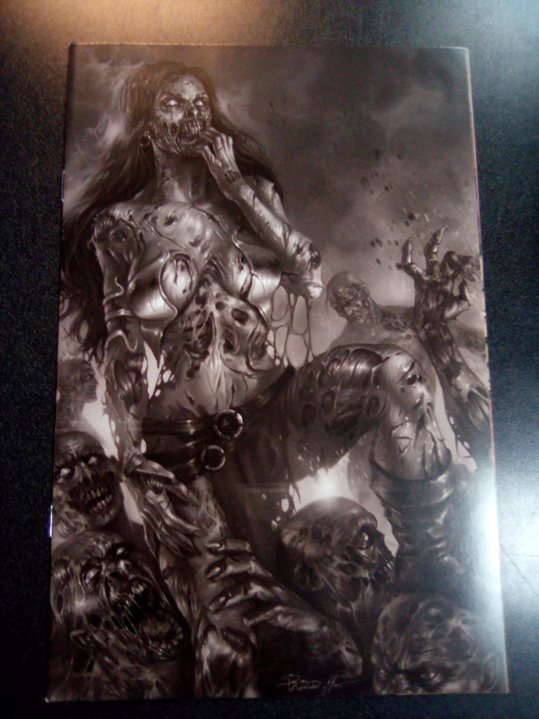 Die!namite #3 1:40 Lucio Parrillo B&W Virgin Variant