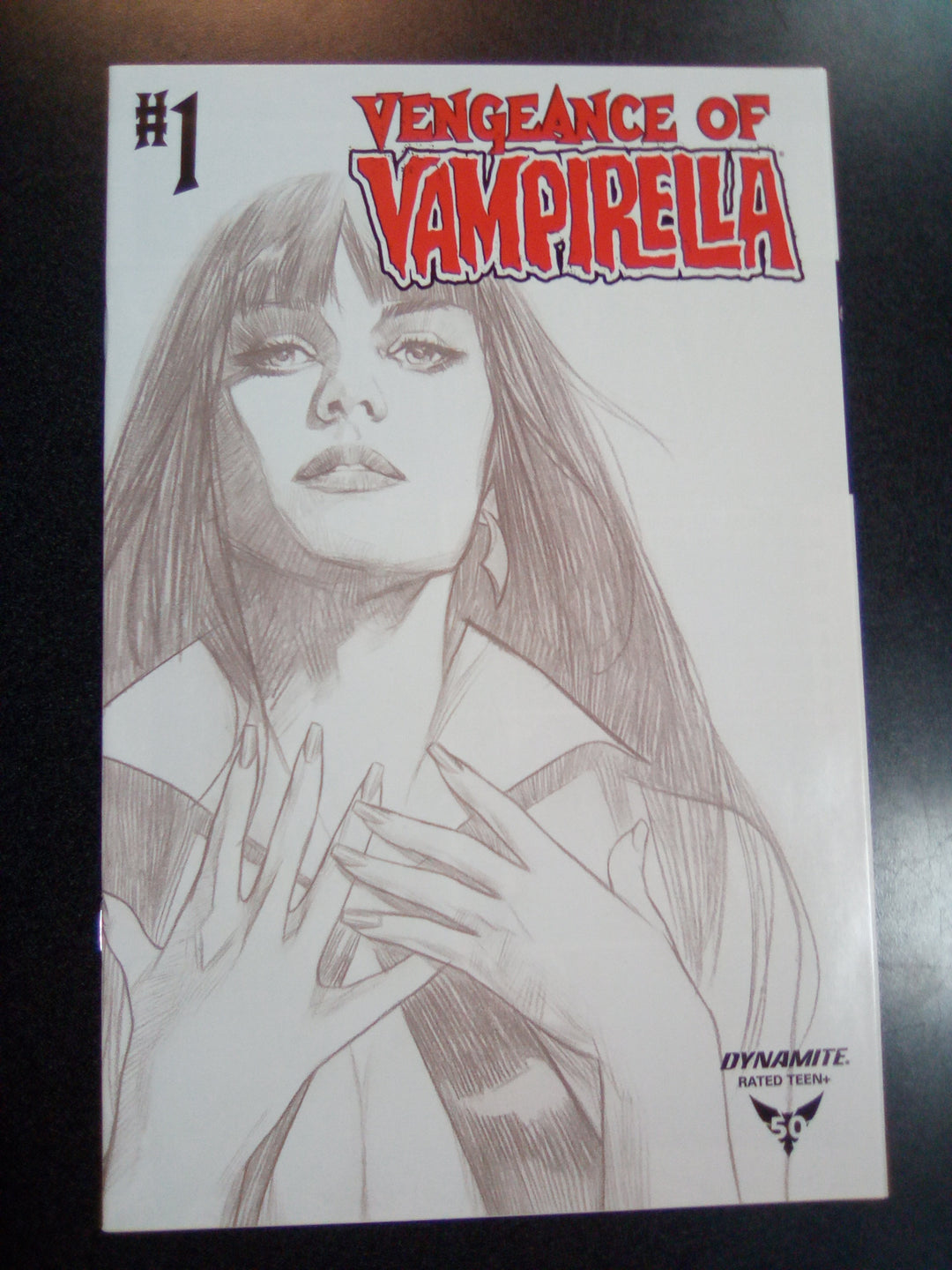 Vengeance of Vampirella #1 1:20 Ben Oliver B&W Variant