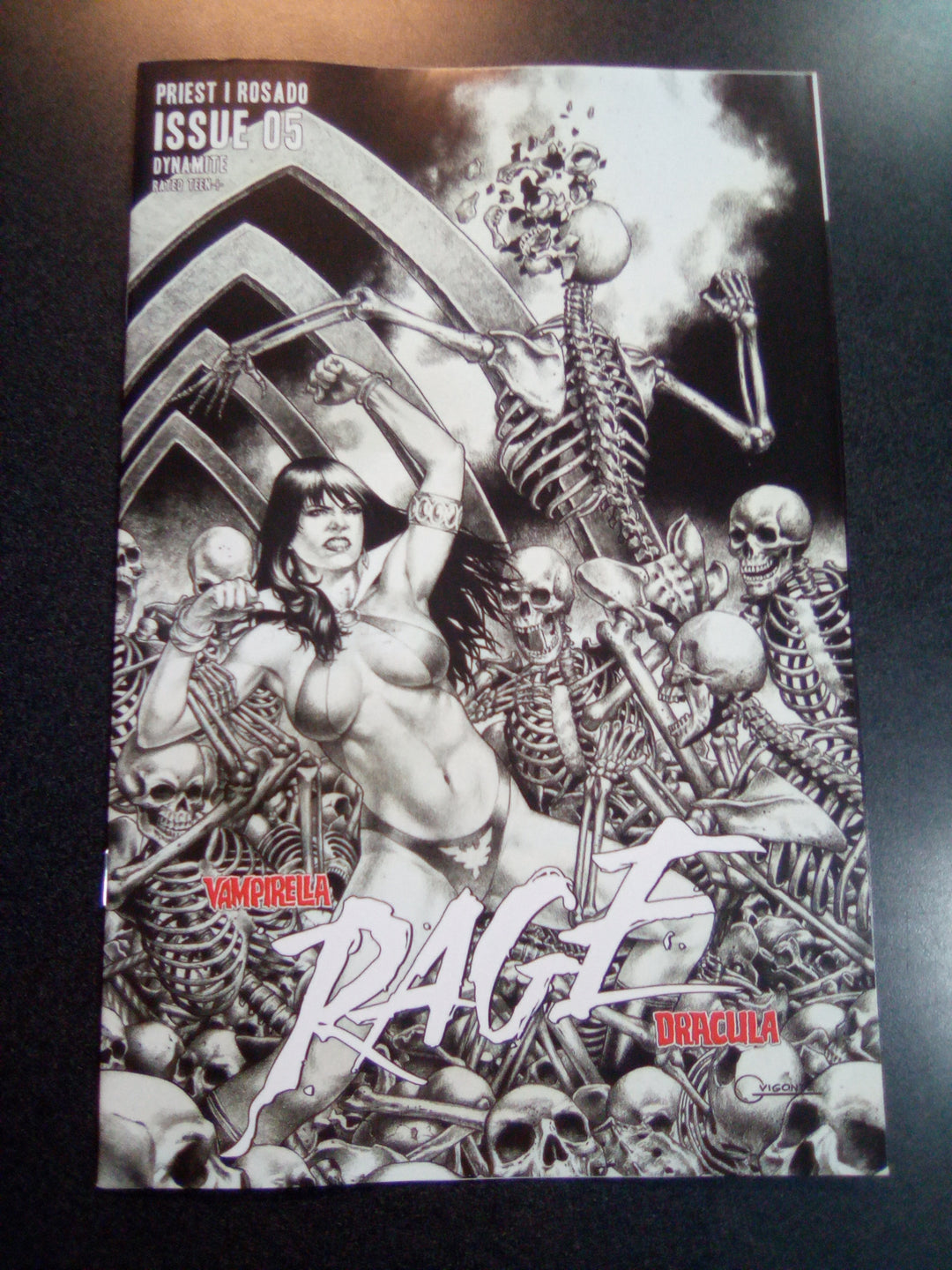 Vampirella Dracula Rage #5 Cover G 10 Copy Variant Edition Vigonte Line A