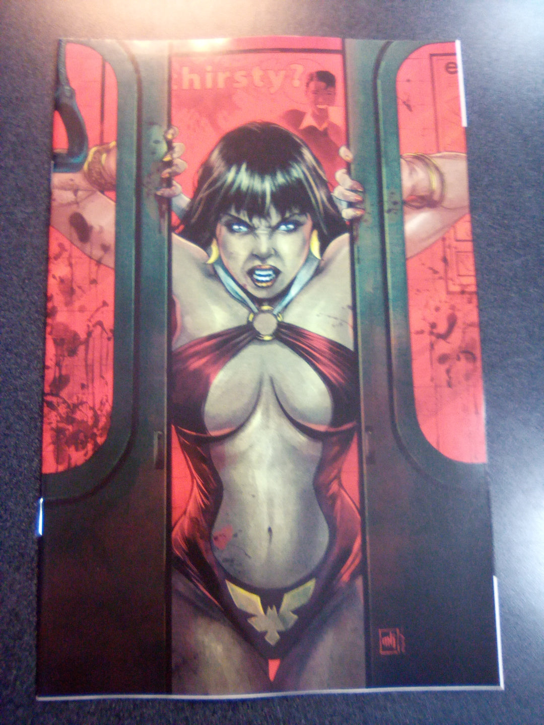 Vampirella Dracula Rage #5 Cover M 7 Copy Foc Variant Edition Krome Virgi