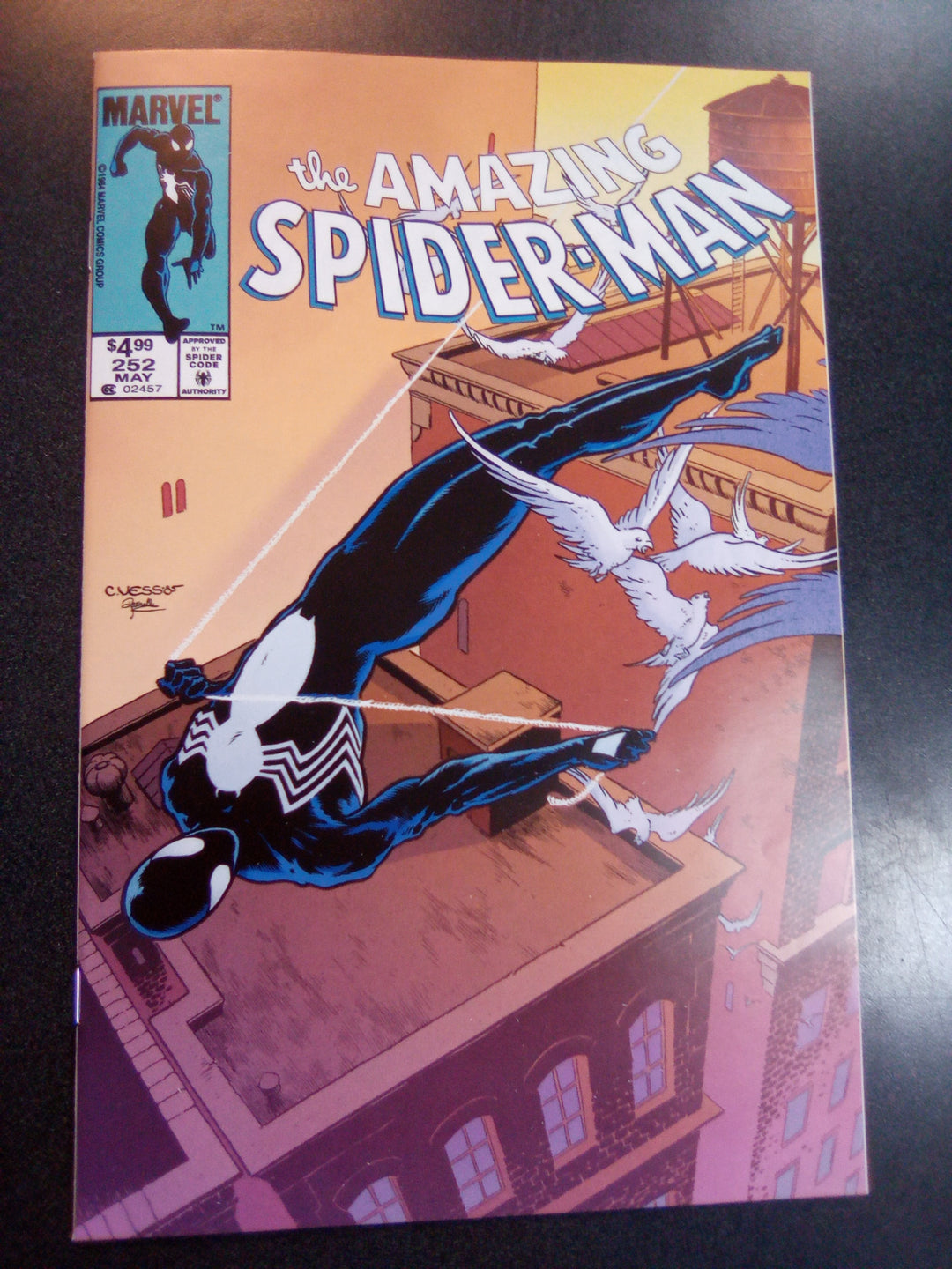Amazing Spider-Man #252 1:25 Charles Vess Hidden Gem Variant
