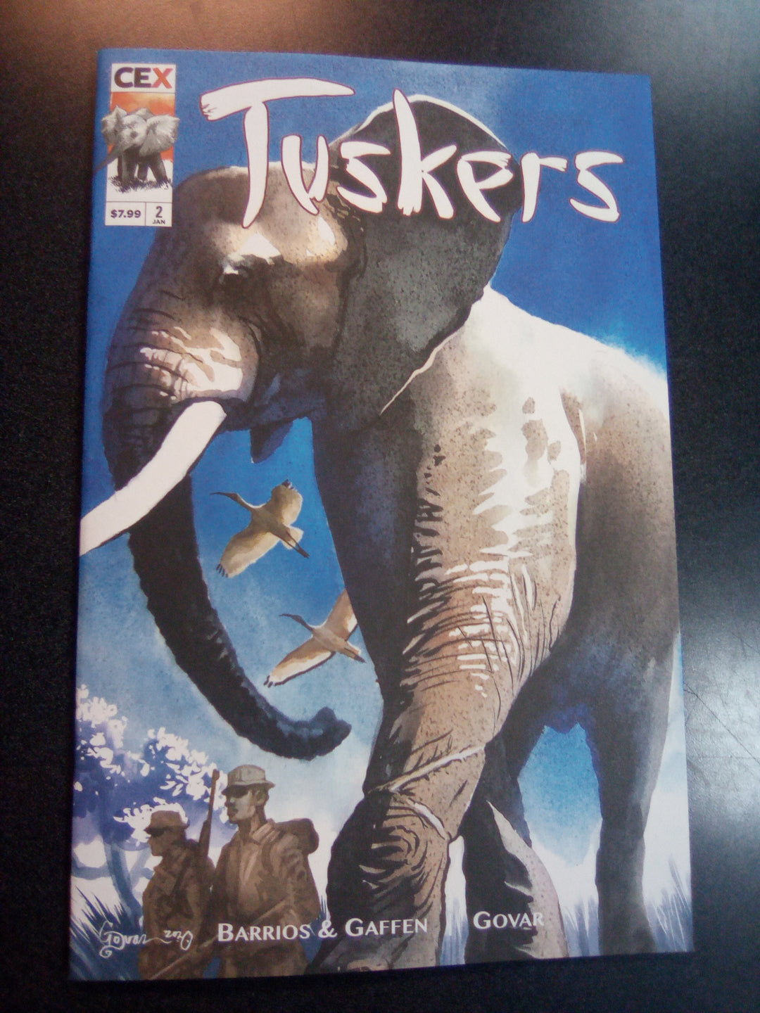 Tuskers #2 (Of 3) Cover A Daniel Govar