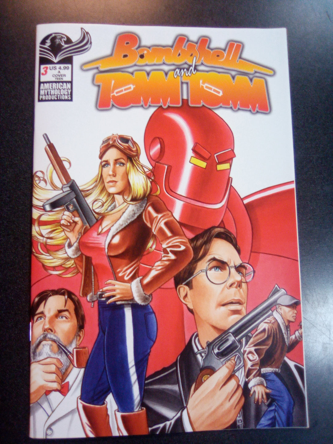 Bombshell and Tomm Tomm #3 Cover A Sparacio