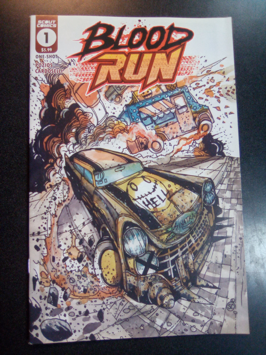 Blood Run #1 Cover A Stefano Cardoselli
