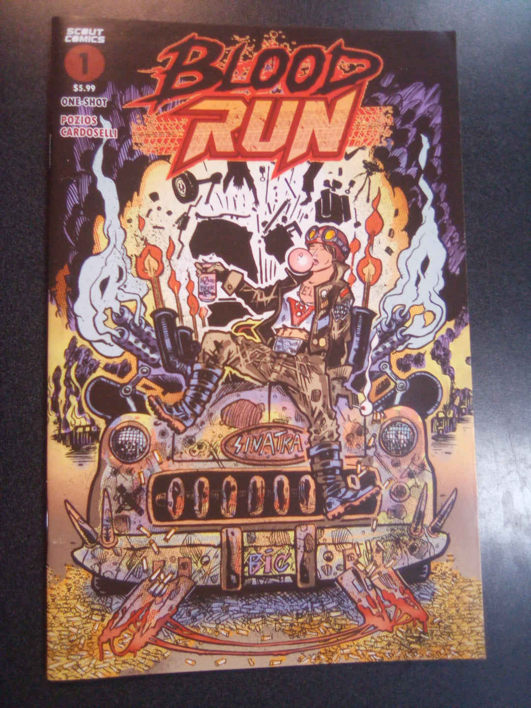 Blood Run #1 Cover B Edition Bickford Variant