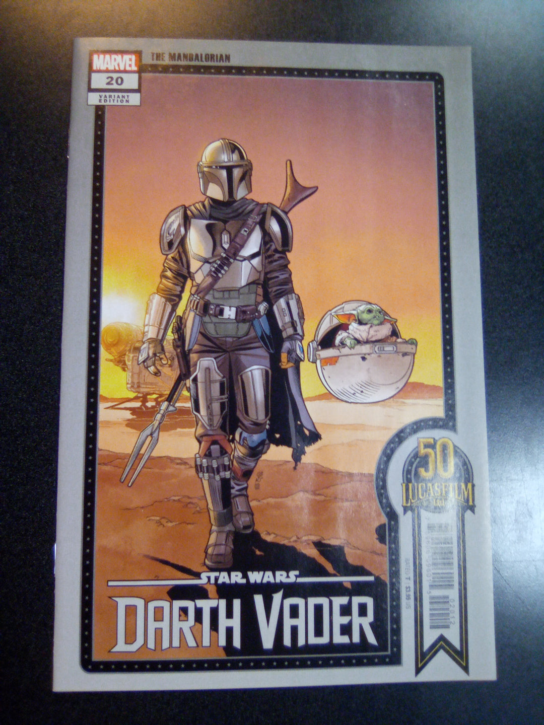 Star Wars Darth Vader #20 Second Print Mandalorian Variant