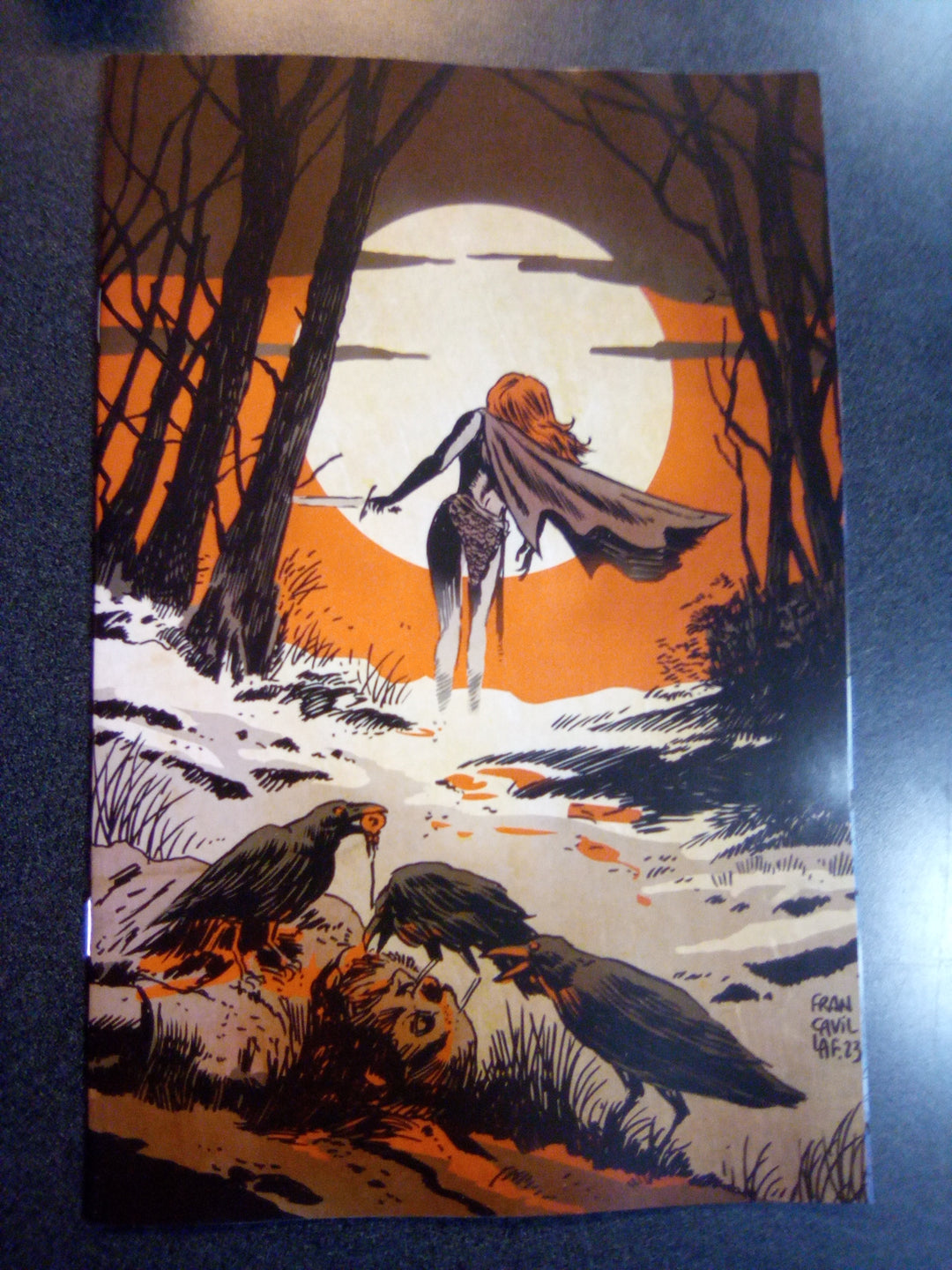 Red Sonja 2023 #8 Cover J 15 Copy Variant Edition Francavilla Virgin