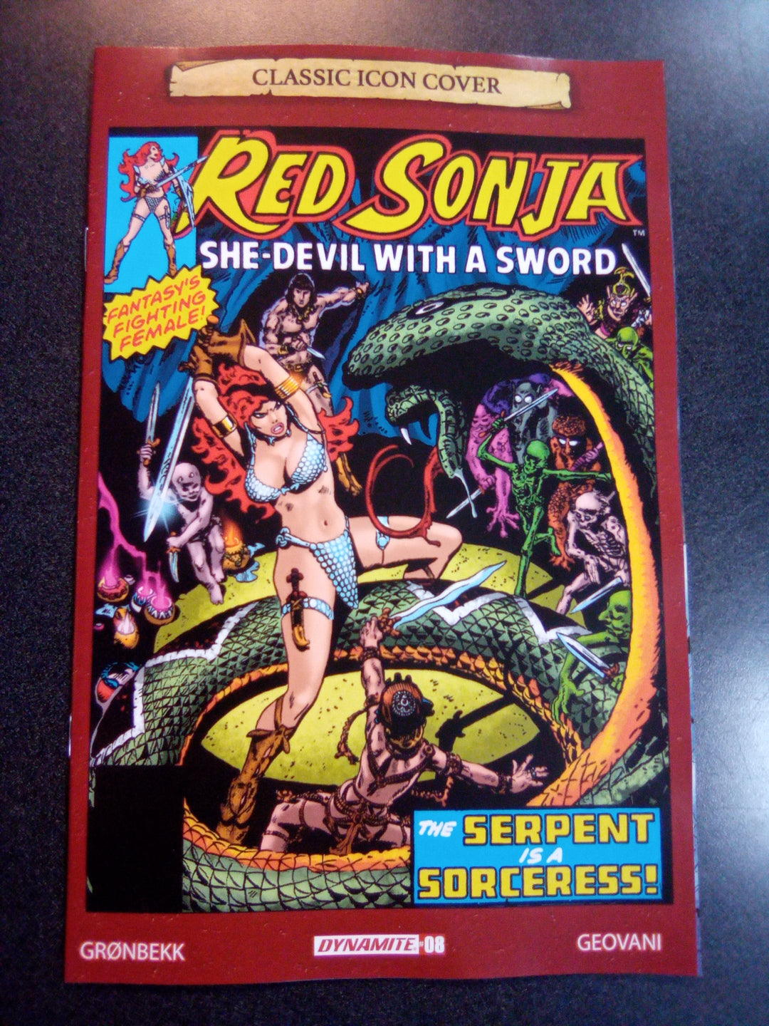 Red Sonja 2023 #8 Cover G 10 Copy Variant Edition Thorne Icon