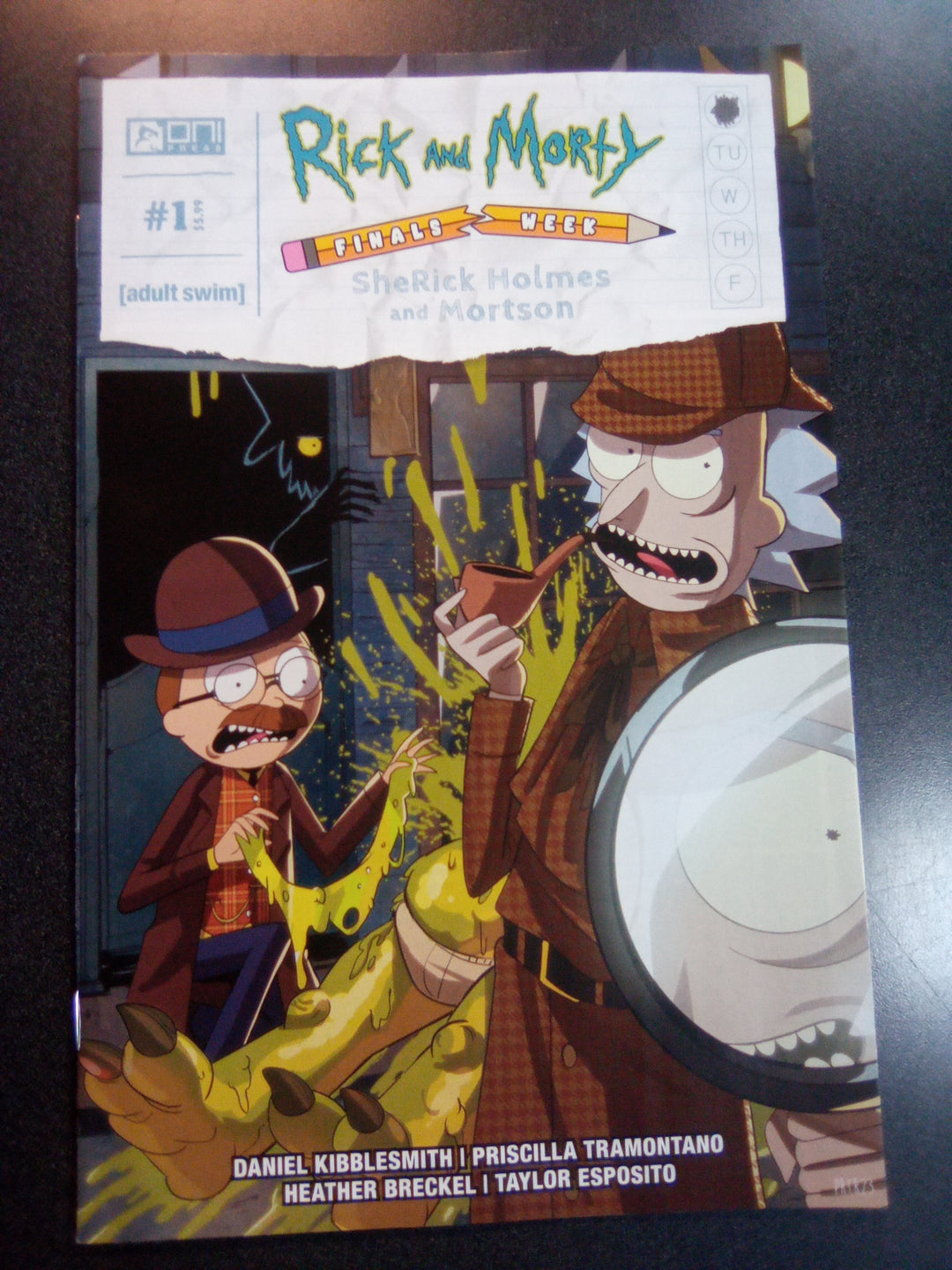 Rick And Morty Presents Finals Week Sherick Holmes And Mortson #1 (Of 5) Cover A Priscilla Tramontano