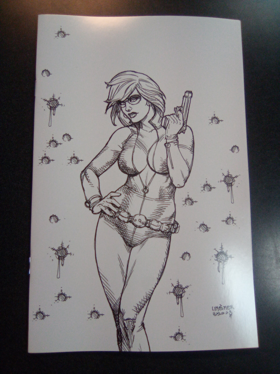 Jennifer Blood Battle Diary #4 Cover F 15 Copy Variant Edition Linsner Li