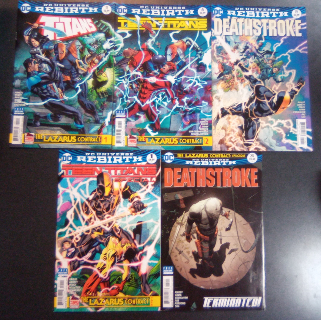 The Lazarus Contract (5 Comic Set) NM