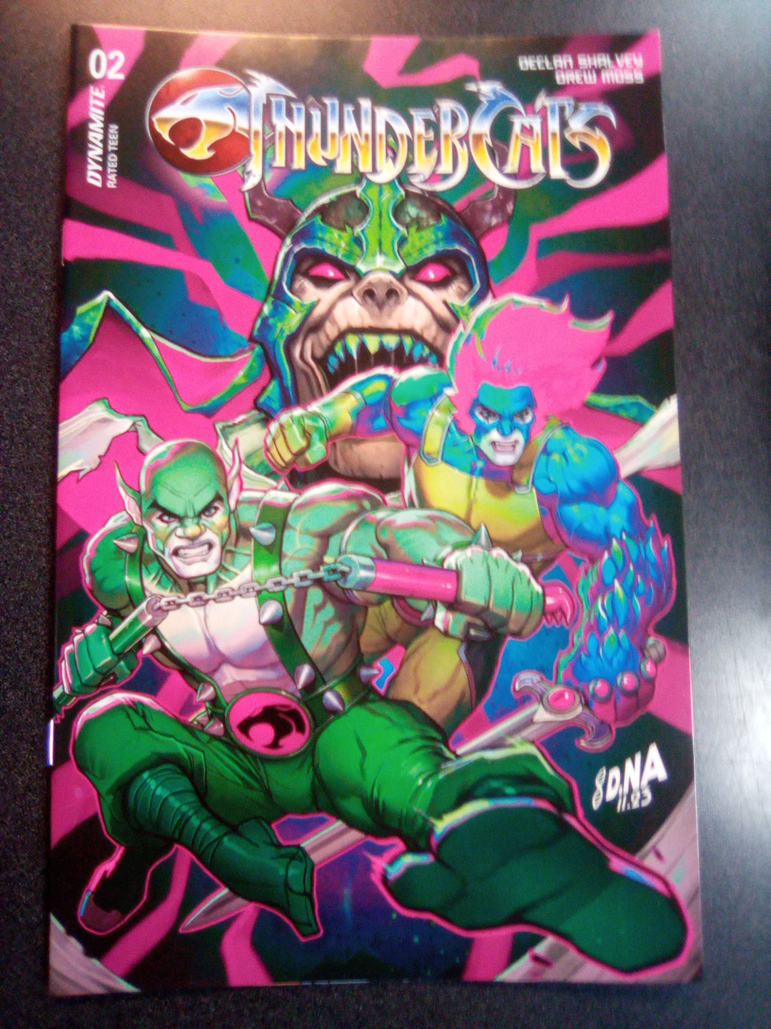 Thundercats #2 Cover N 15 Copy Variant Edition Nakayama Black Light Effec