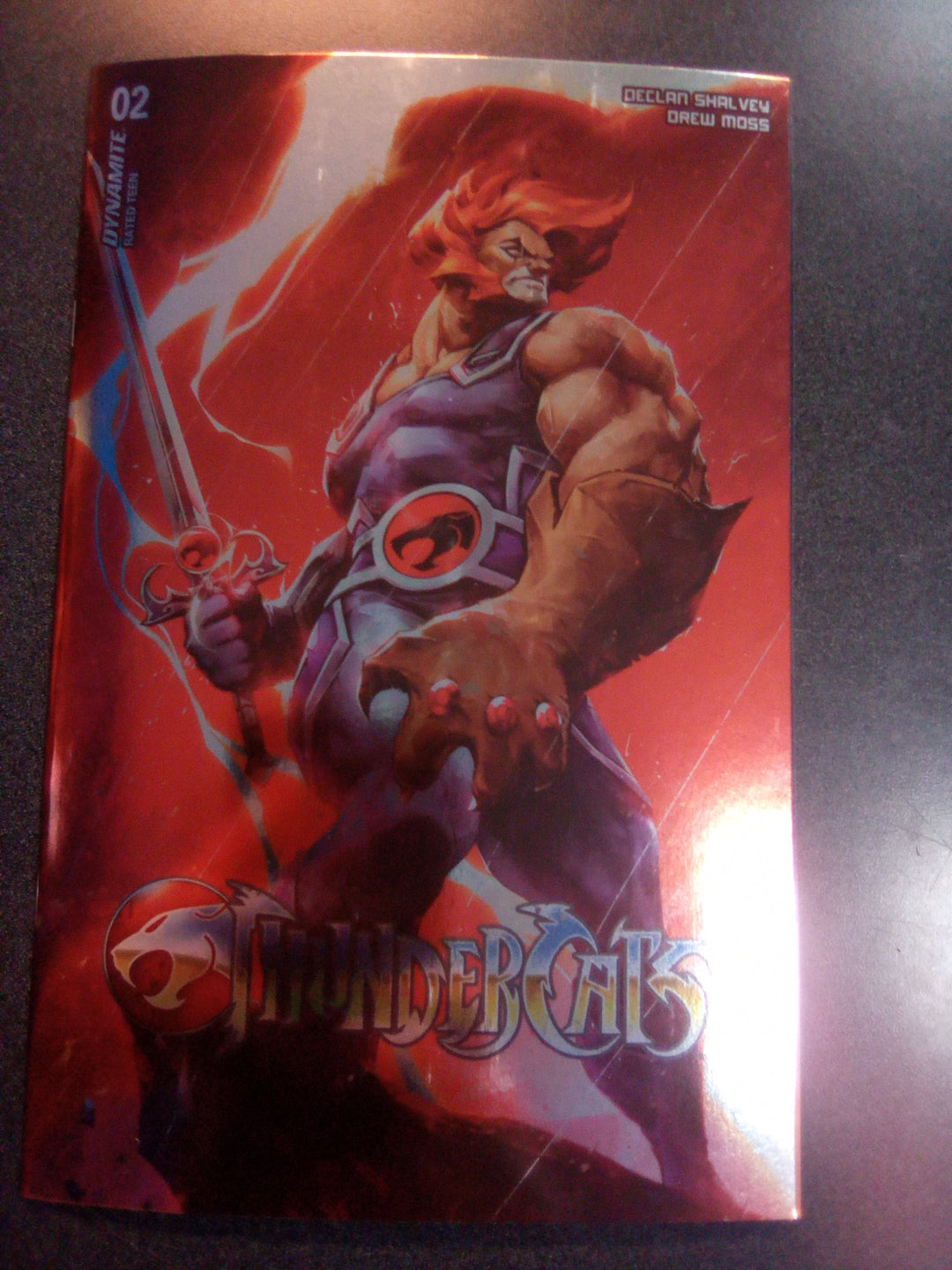 Thundercats #2 Cover Za 10 Copy Foc Variant Edition Tao Trade Dress Foil