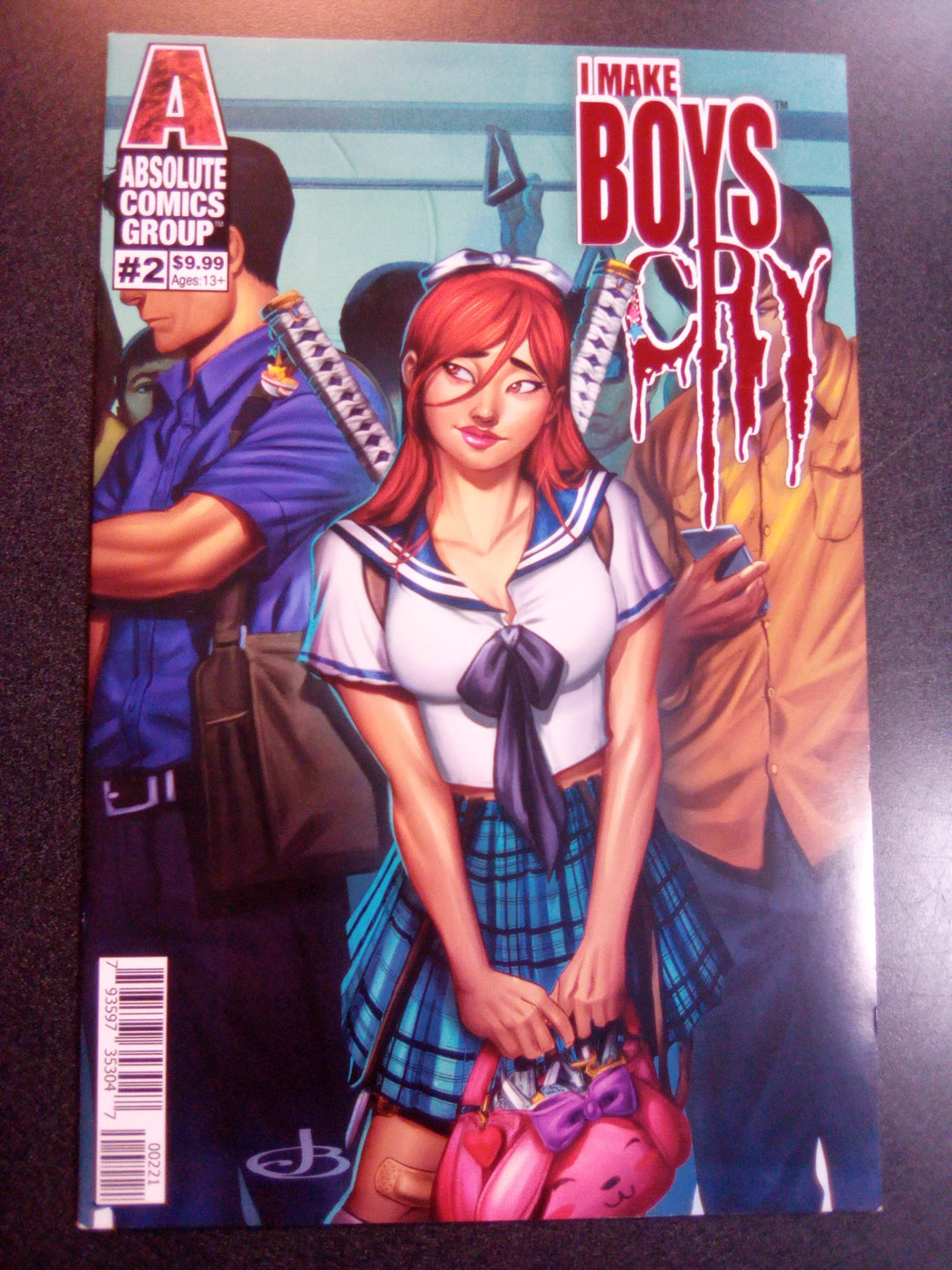 I Make Boys Cry #2 Cover B Broomall Holographic Foil Logo