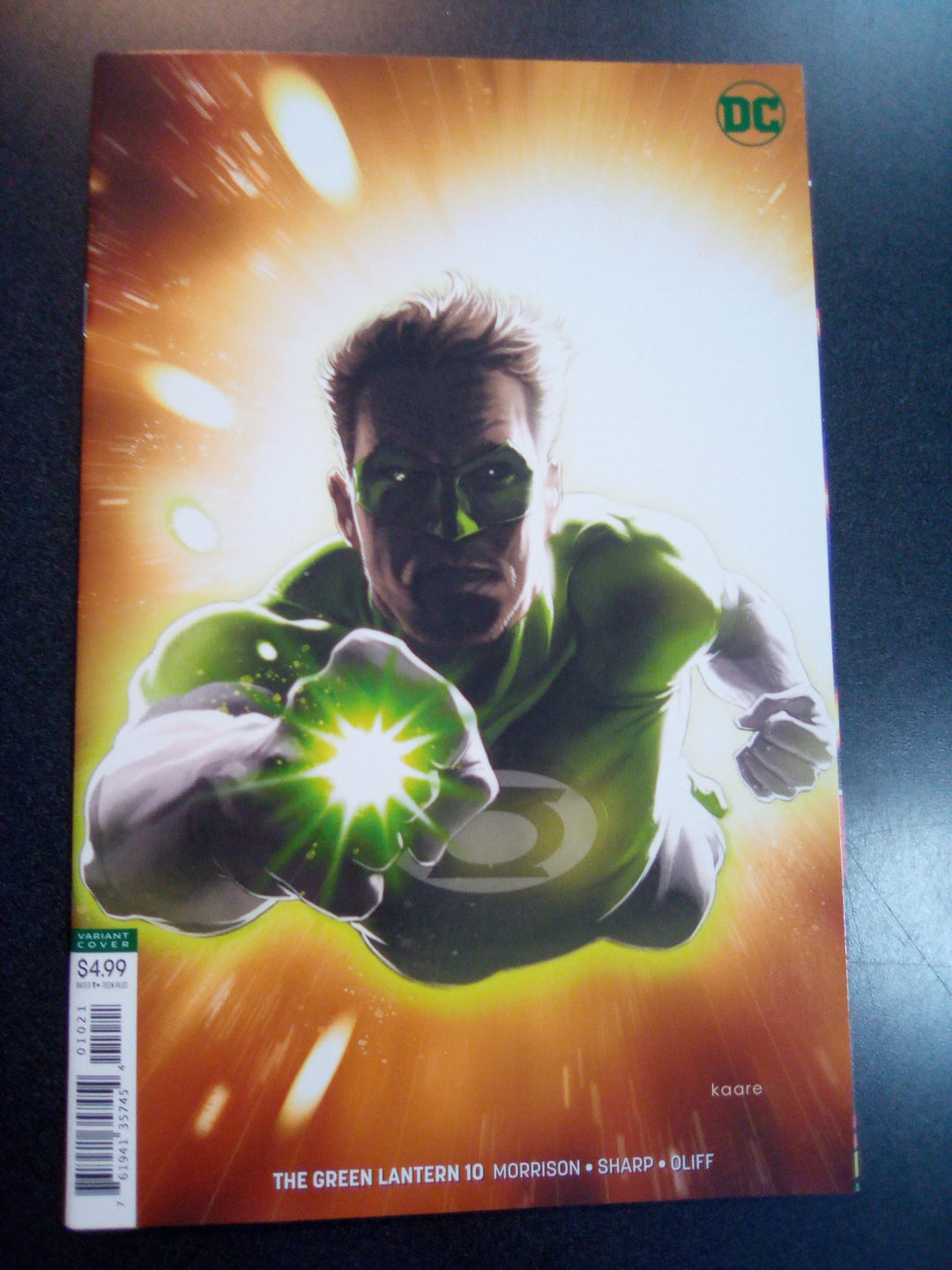 The Green Lantern #10 Kaare Andrews Variant