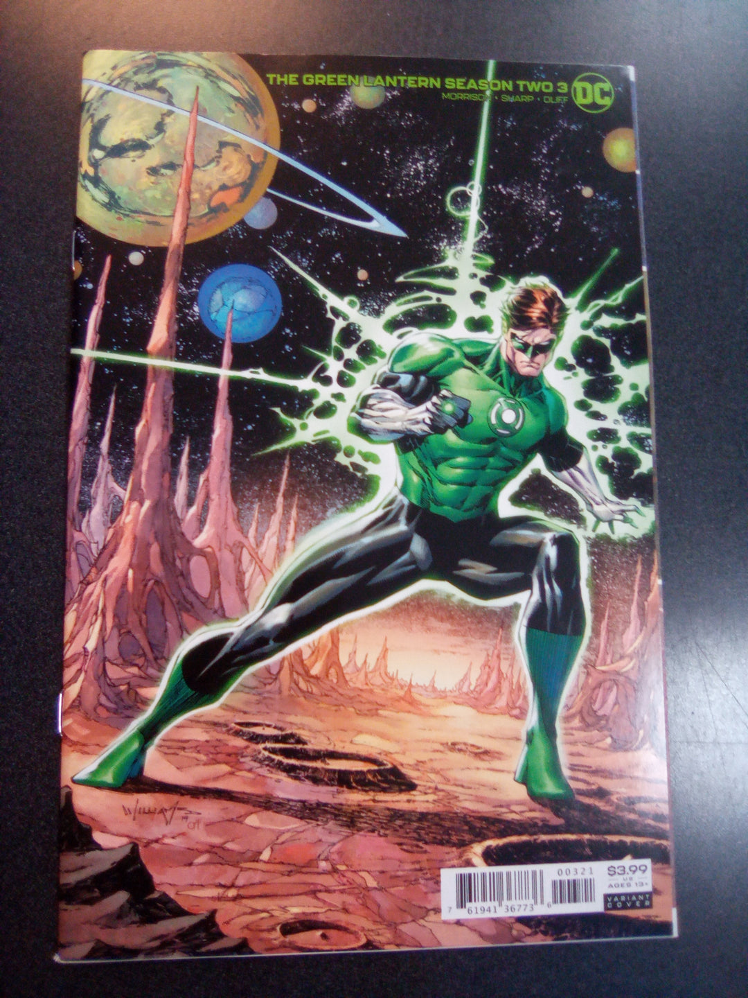 The Green Lantern Season 2 #3 Scott Williams Variant