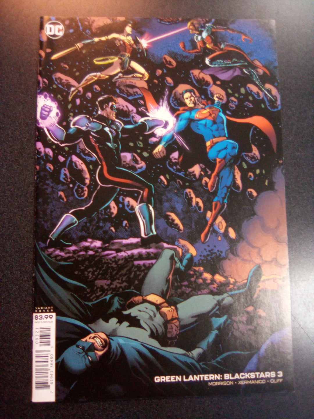 Green Lantern Blackstars #3 Darick Robertson Variant