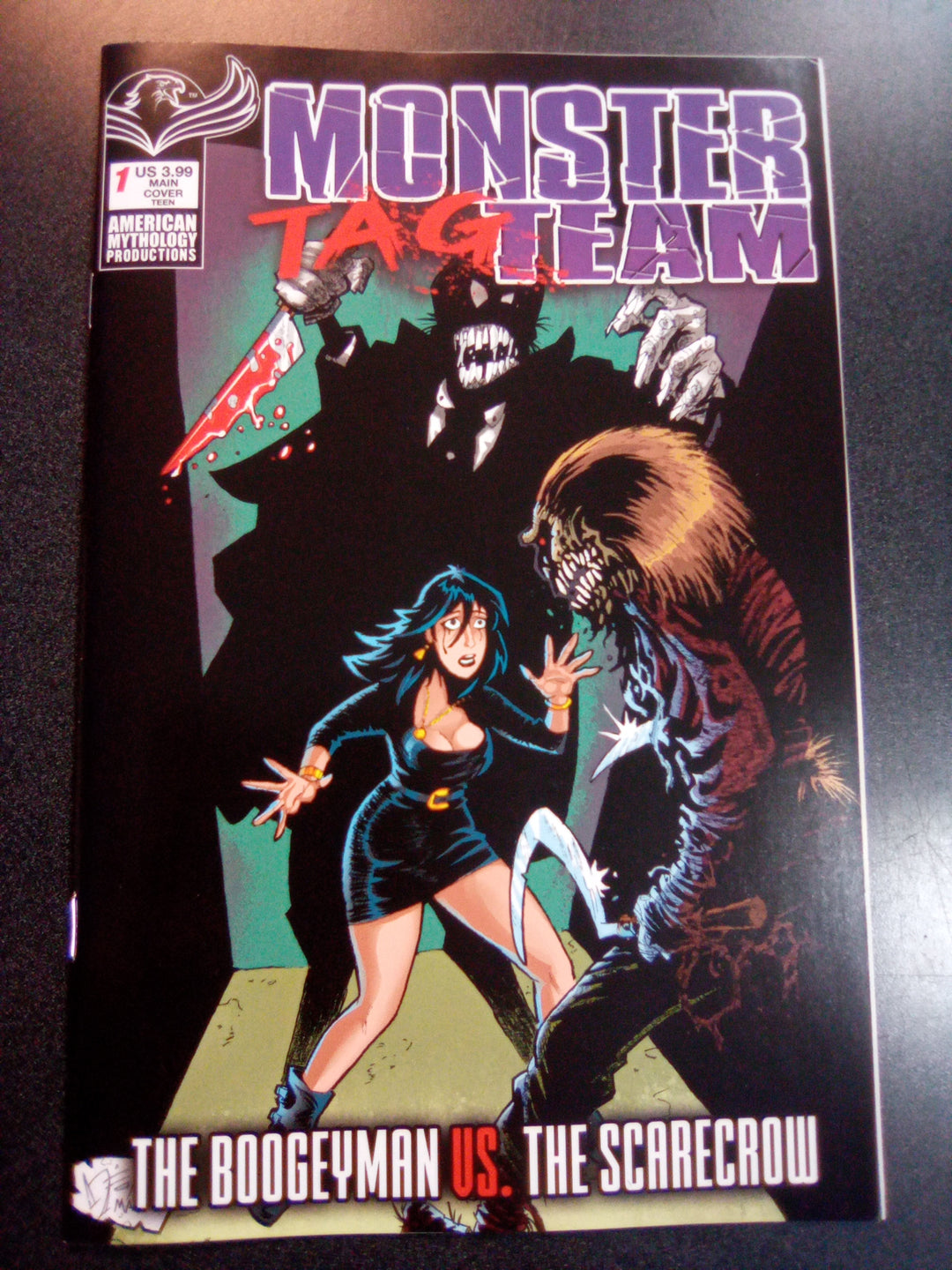 Monster Tag Team Boogeyman vs Scarecrow Cover A Vokes
