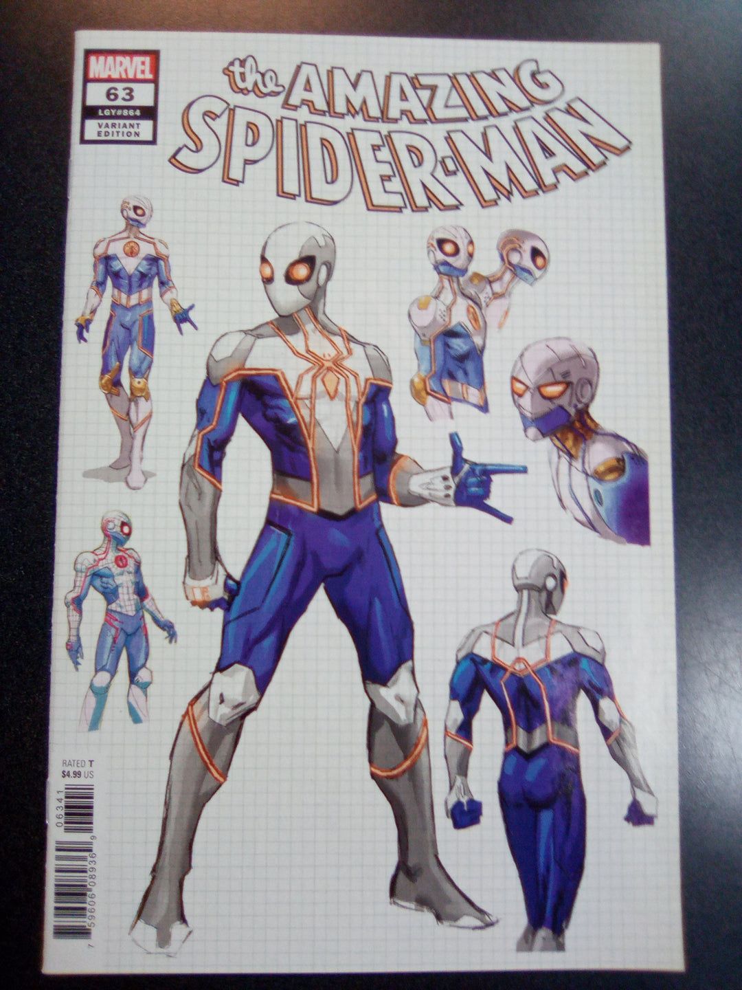 Amazing Spider-Man #63 Weaver Design Variant