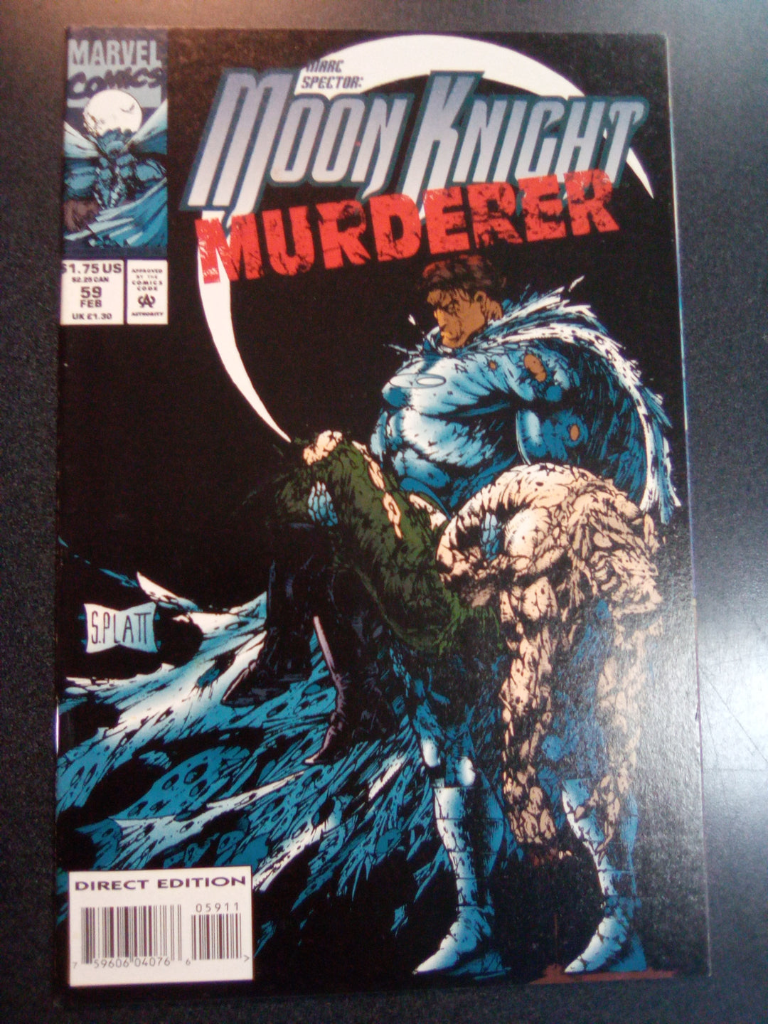 Marc Spector Moon Knight #59 NM