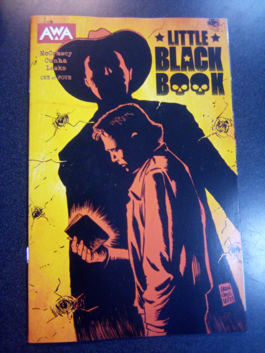 Little Black Book #1 (Of 4) Cover A Francesco Francavilla