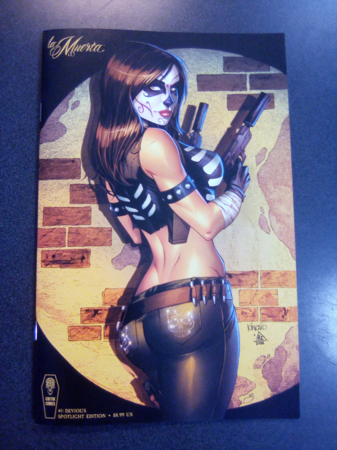 La Muerta Devious #1 Cover B Kincaid Spotlight (Mature)