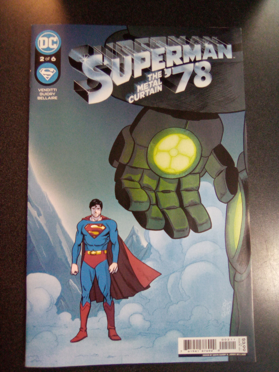 Superman 78 The Metal Curtain #2 (Of 6) Cover A Gavin Guidry