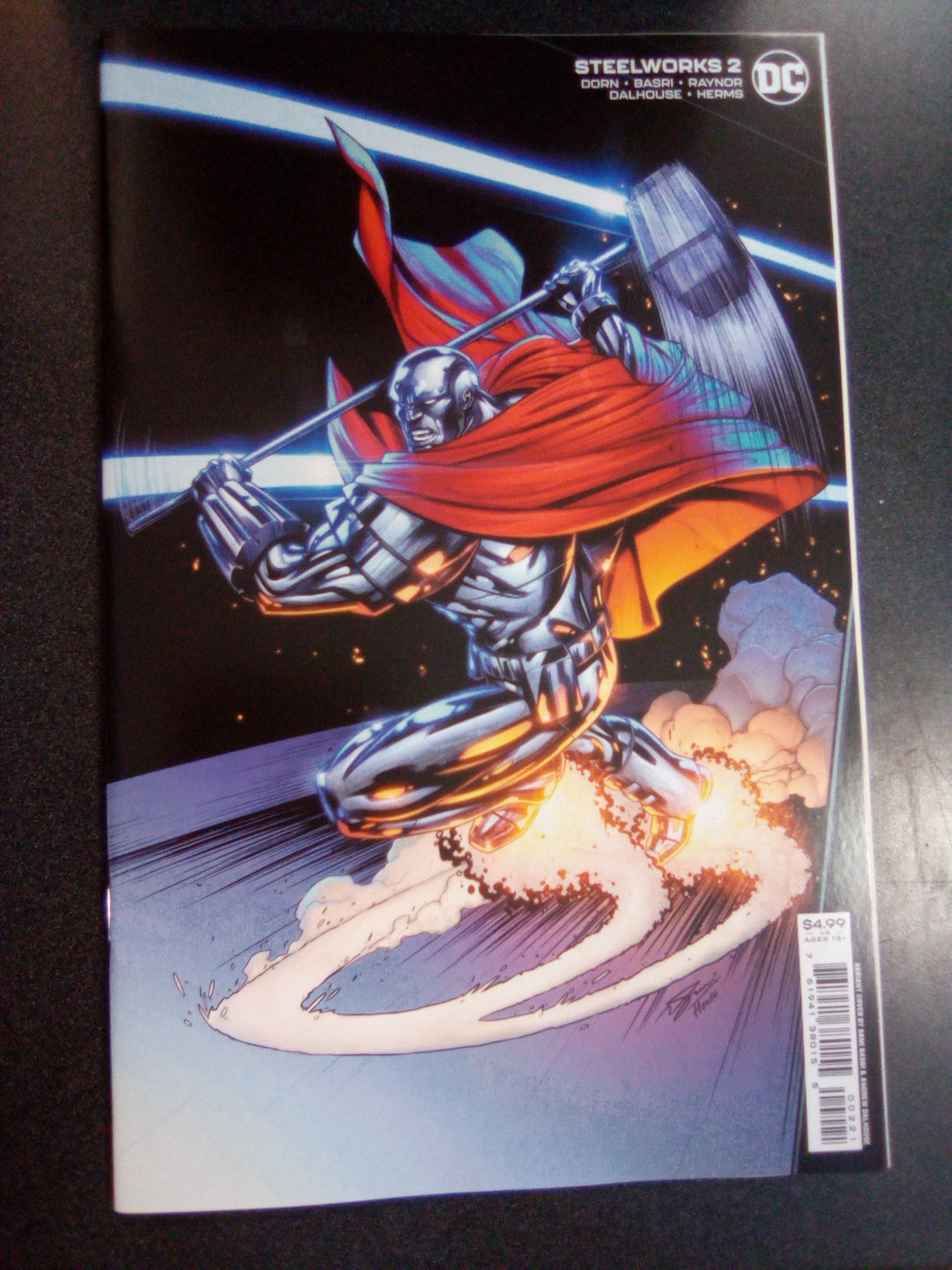 Steelworks #2 (Of 6) Cover B Sami Basri Card Stock Variant