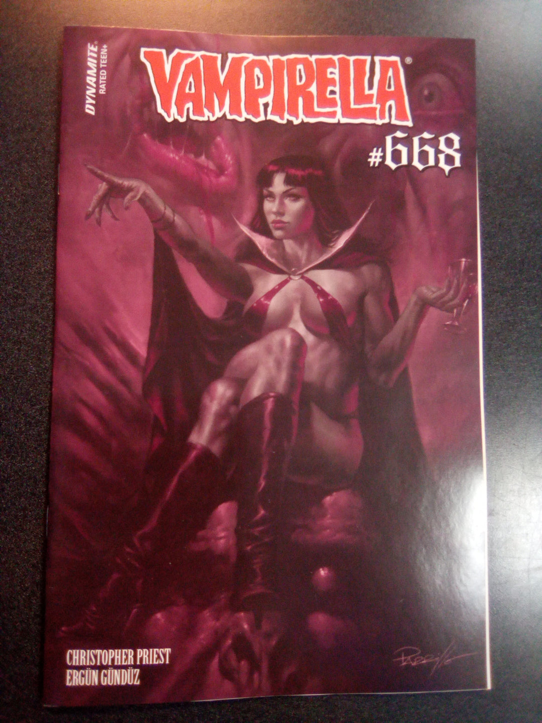 Vampirella #668 Cover J 15 Copy Variant Edition Parrillo Tint