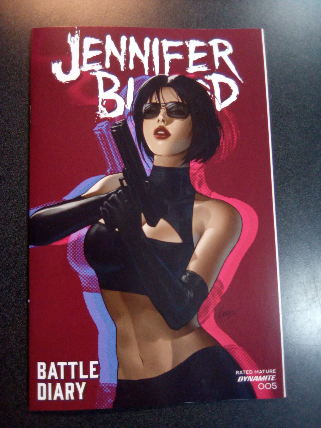 Jennifer Blood Battle Diary #5 Cover B Leirix