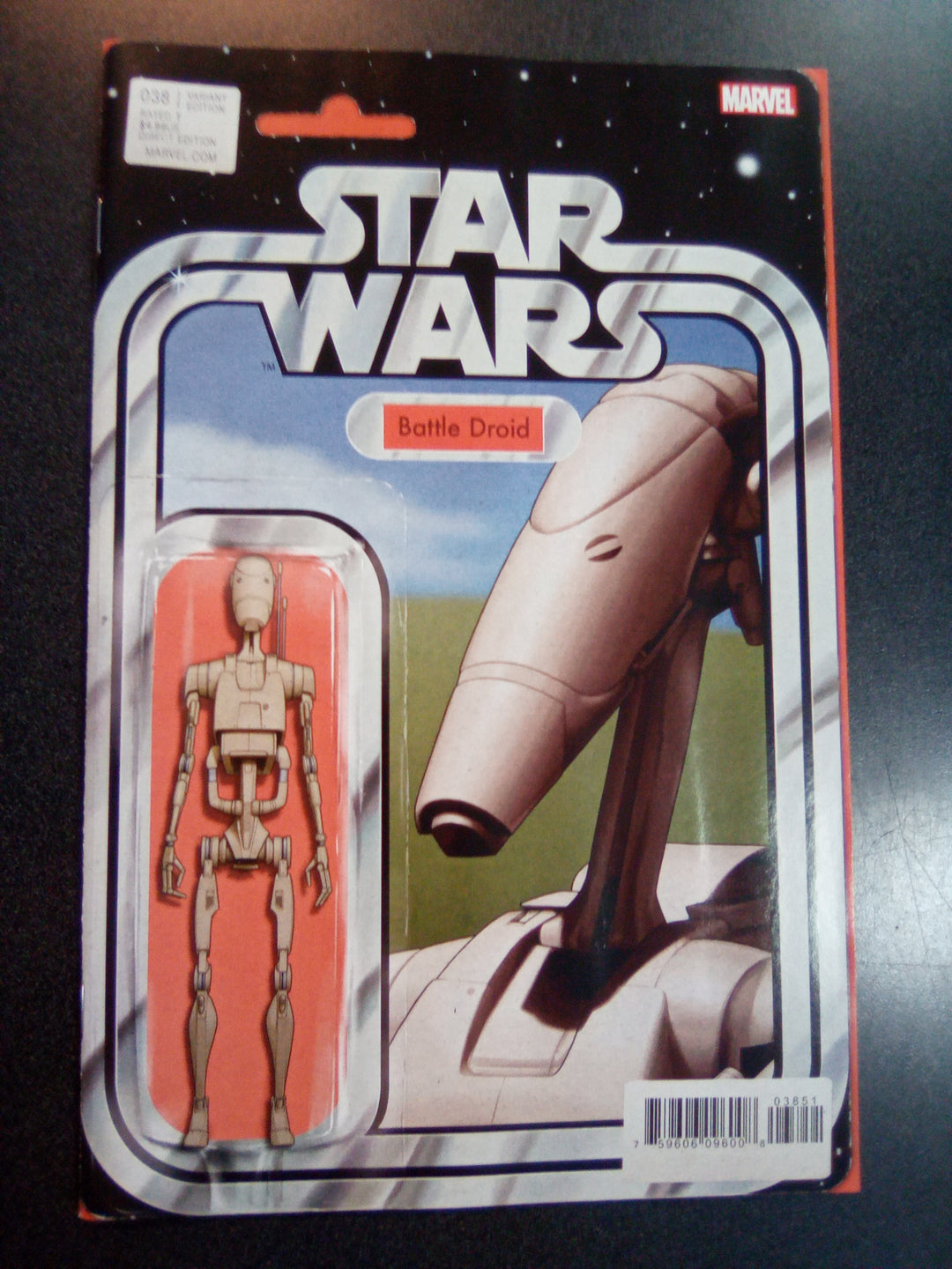 Star Wars #38 John Tyler Christopher Action Figure Variant [Dd]