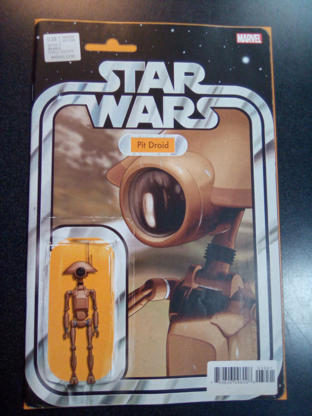 Star Wars #39 John Tyler Christopher Action Figure Variant