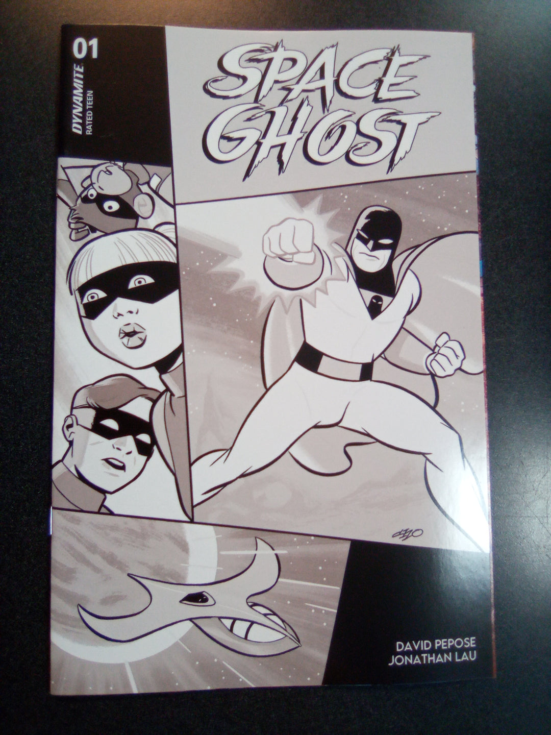 Space Ghost #1 Cover N 20 Copy Variant Edition Cho Line Art