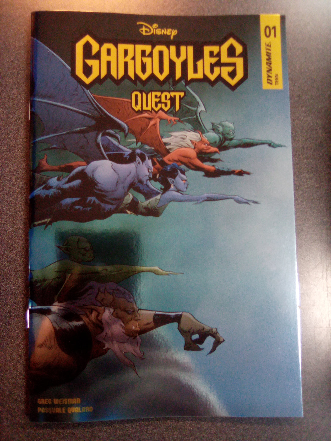 Gargoyles Quest #1 Cover L 5 Copy Foc Variant Edition Lee Foil